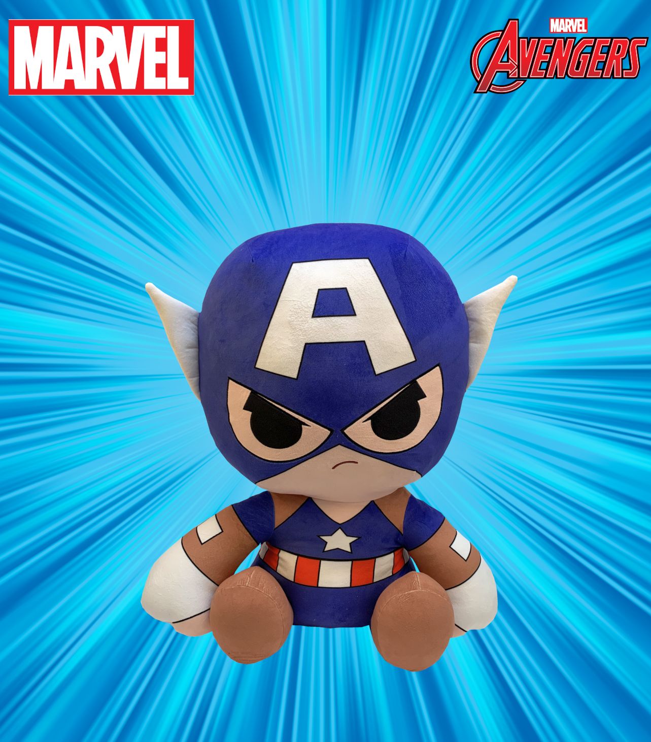 Captain America 60cm Plush - new version 511-7410