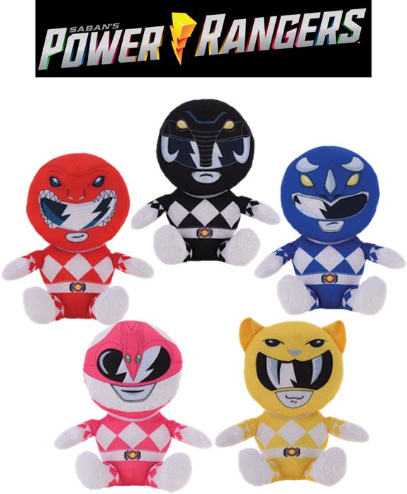 Power Rangers 25cm Plush Asst 514-2841