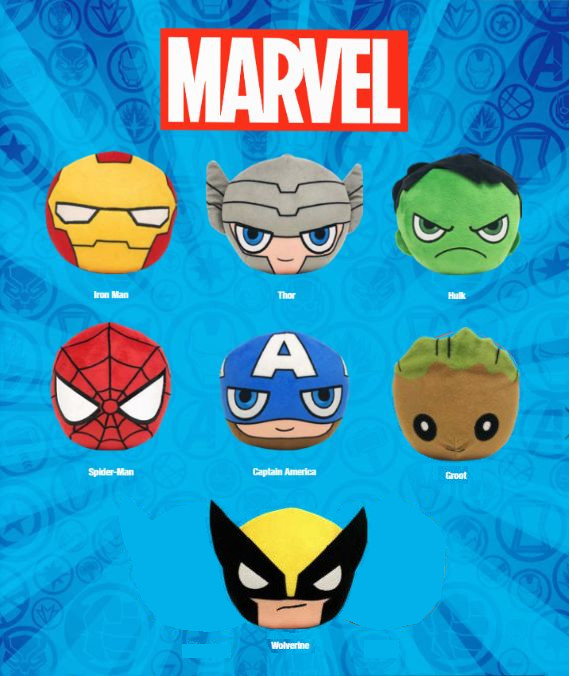 Marvel 16cm Roly Poly Plush 511-7165