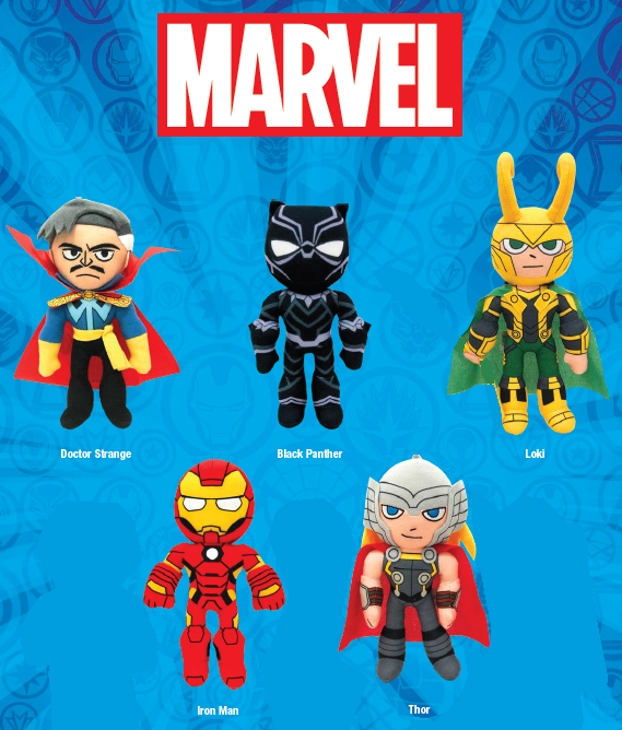 Marvel Standing Plush 35cm Assortment 511-7402
