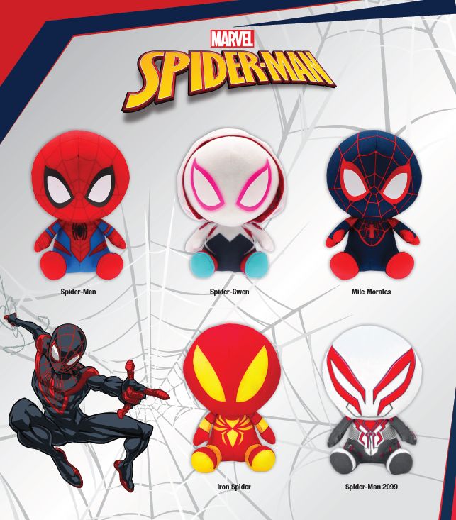 Spiderman 35cm Plush - Kid Arachnid Asst 511-7006