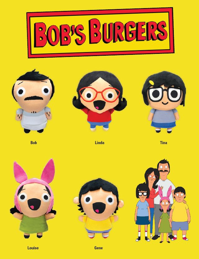 Bob's Burgers 15-18cm Chibi Asst 510-4124