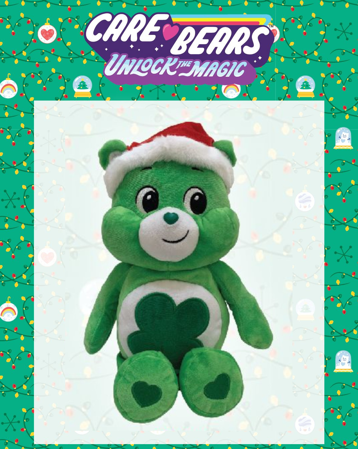 Care Bear Christmas Plush 32cm 514-2541 Size 2