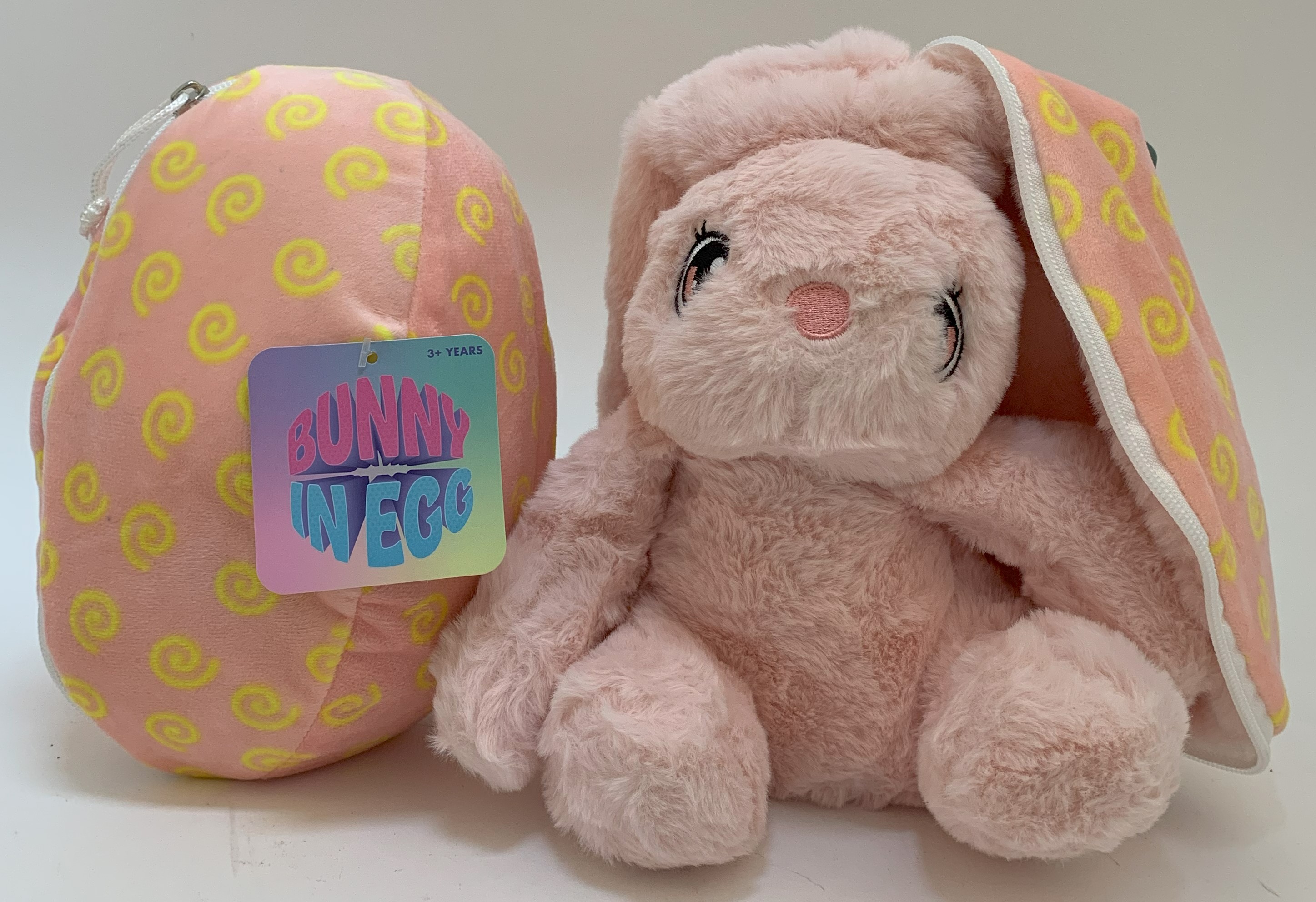 Bunny In Egg, Reversible Plush size 2